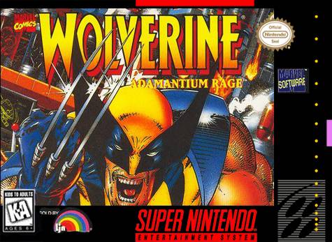 The coverart image of Wolverine - Adamantium Rage 
