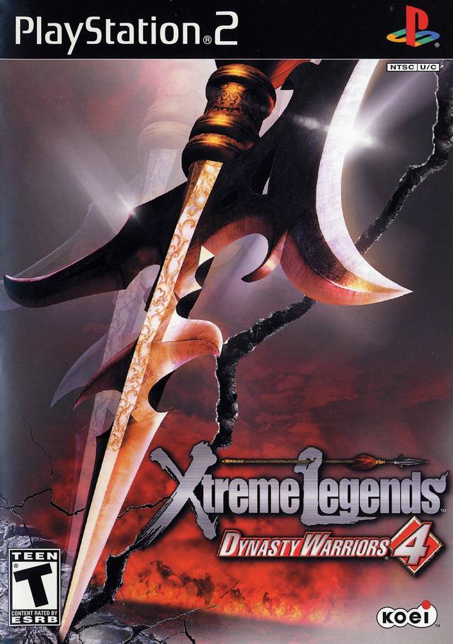 The coverart image of Dynasty Warriors 4: Xtreme Legends