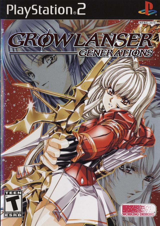The coverart image of Growlanser Generations