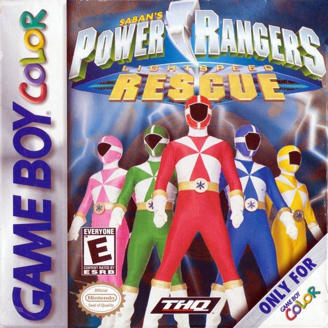 The coverart image of Power Rangers - Lightspeed Rescue 