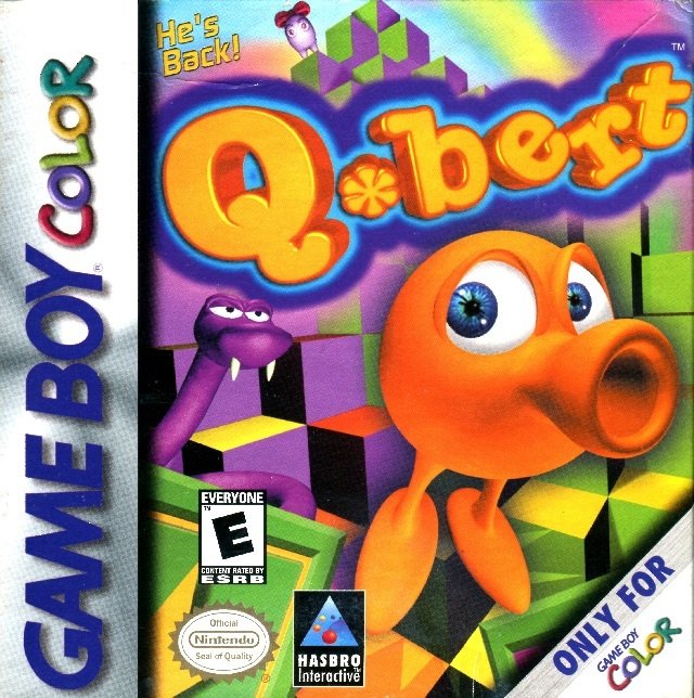 The coverart image of Q-bert