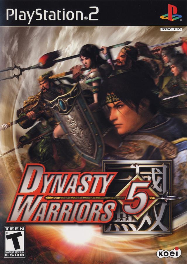 The coverart image of Dynasty Warriors 5
