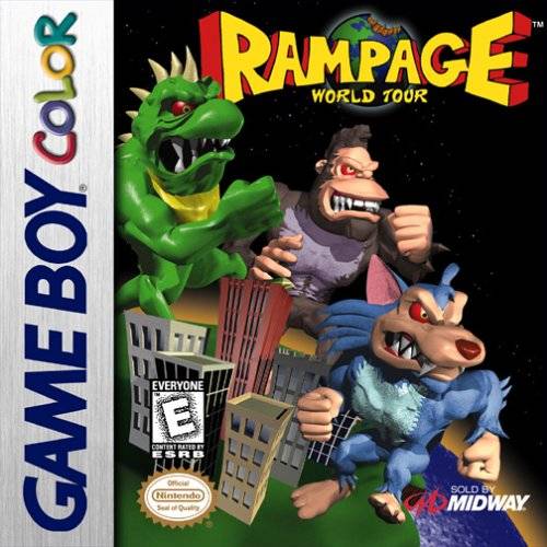 The coverart image of Rampage: World Tour