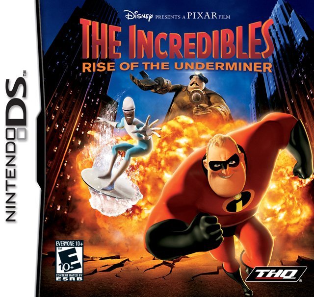 The coverart image of The Incredibles: Rise of the Underminer 
