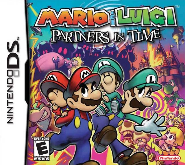 The coverart image of Mario & Luigi: Partners in Time