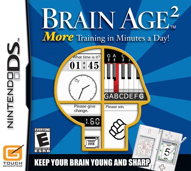The coverart image of Brain Age 2: More Training in Minutes a Day