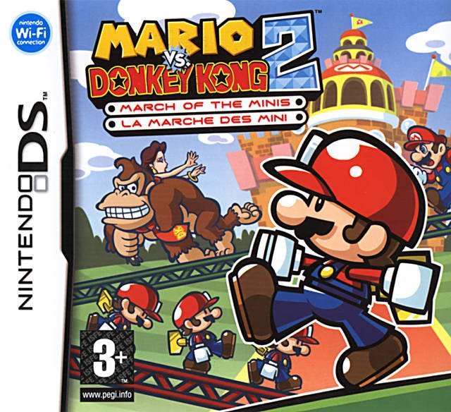The coverart image of Mario vs. Donkey Kong 2: March of the Minis