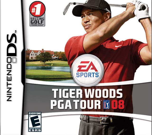 The coverart image of Tiger Woods PGA Tour 08 