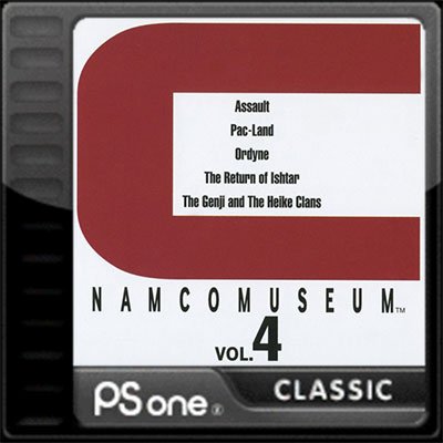 The coverart image of Namco Museum Vol. 4