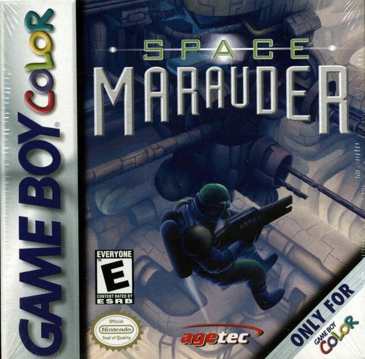 The coverart image of Space Marauder