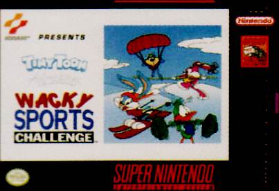 The coverart image of Tiny Toon Adventures - Wacky Sports Challenge