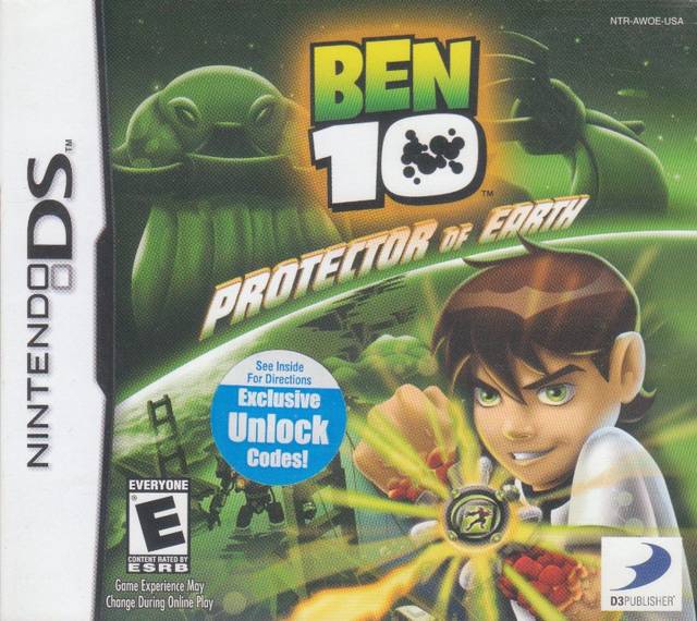 The coverart image of Ben 10: Protector of Earth
