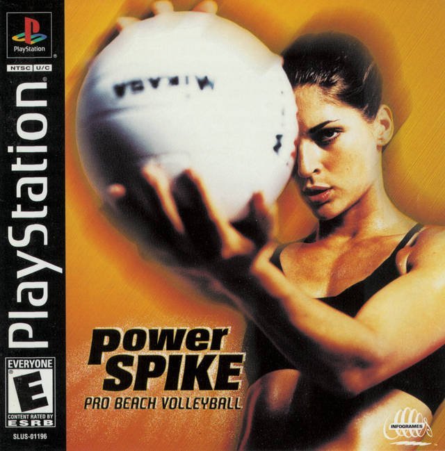 The coverart image of Powerspike Pro Beach Volleyball