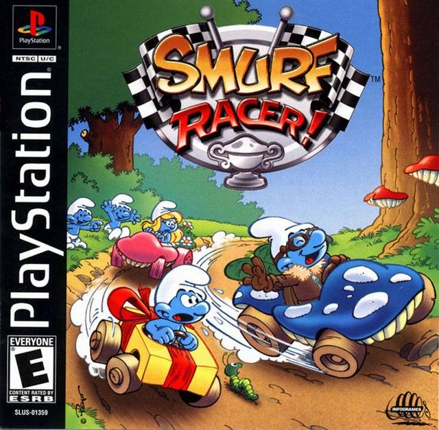 The coverart image of Smurf Racer!
