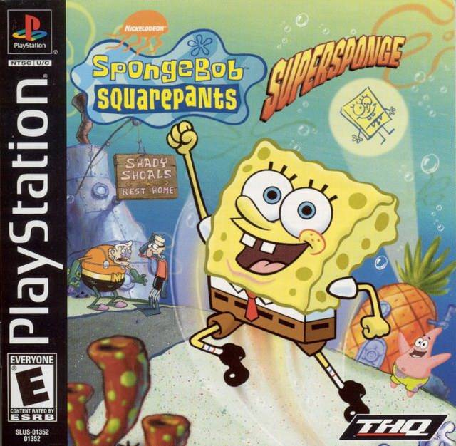 The coverart image of SpongeBob SquarePants: SuperSponge