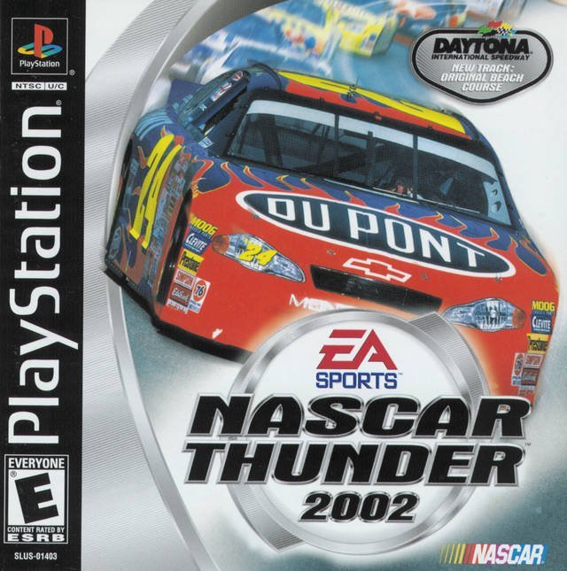 The coverart image of NASCAR Thunder 2002
