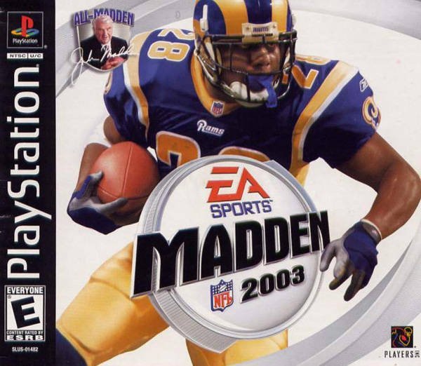 The coverart image of Madden NFL 2003