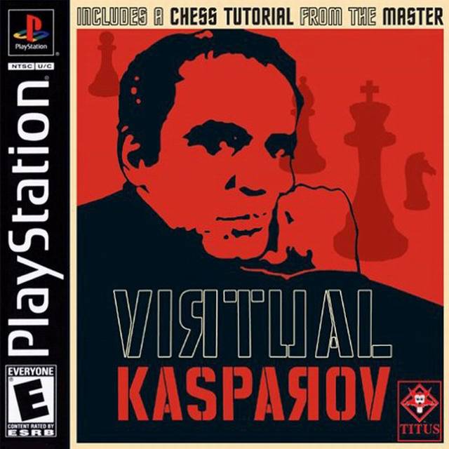 The coverart image of Virtual Kasparov