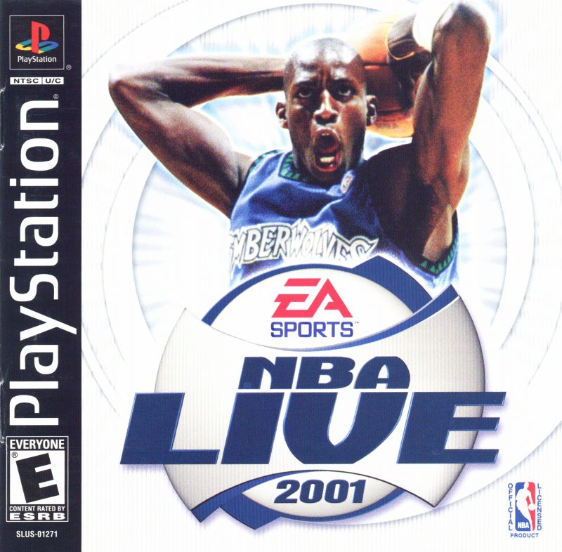 The coverart image of NBA Live 2001