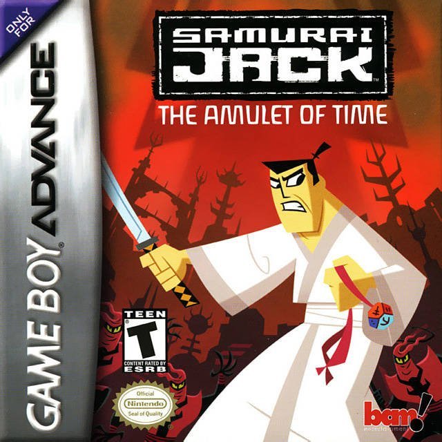 The coverart image of Samurai Jack: The Amulet of Time