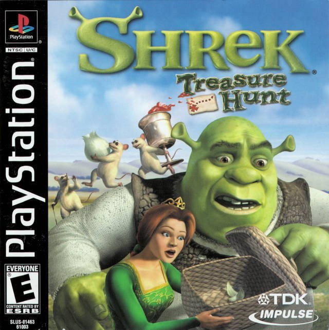 The coverart image of Shrek Treasure Hunt
