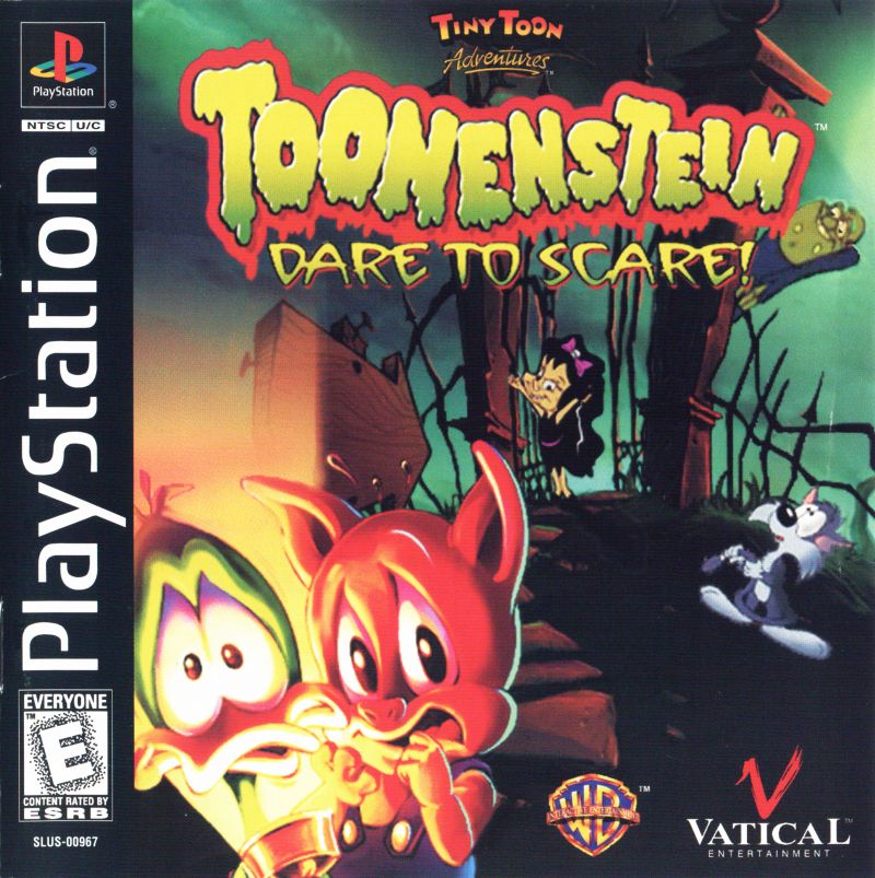 The coverart image of Tiny Toon Adventures: Toonenstein - Dare to Scare!