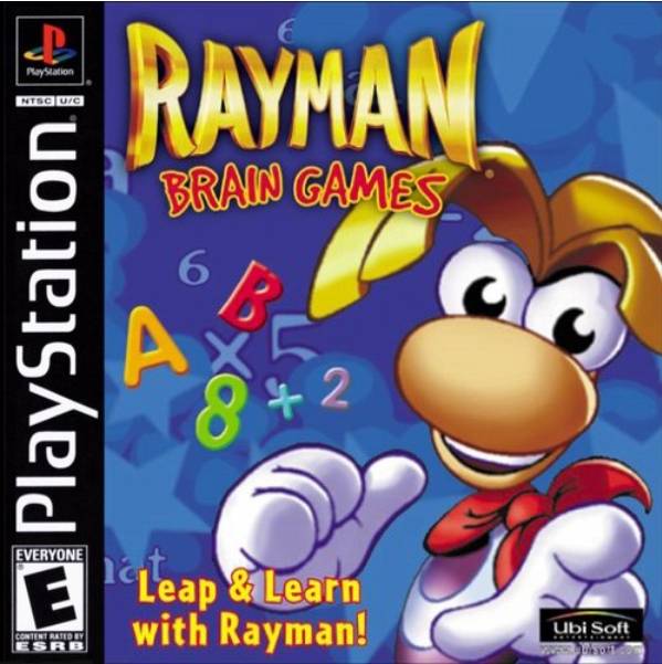 The coverart image of Rayman Brain Games