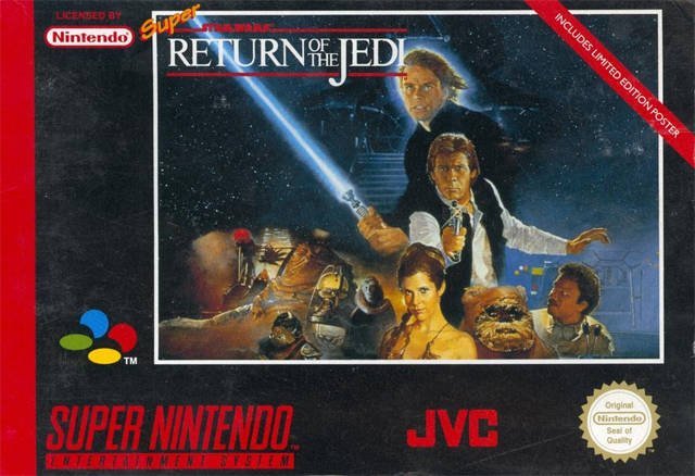 The coverart image of Super Star Wars - Return of the Jedi 