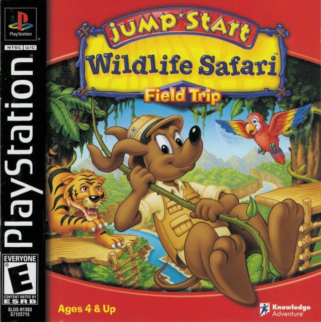 The coverart image of JumpStart: Wildlife Safari Field Trip