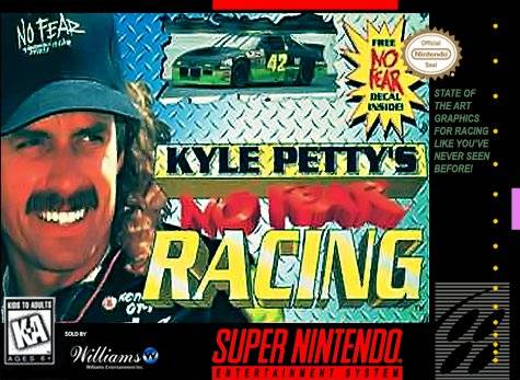The coverart image of Kyle Petty's No Fear Racing 