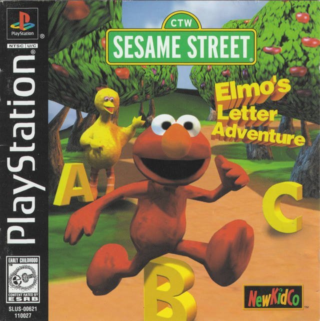 The coverart image of Sesame Street: Elmo's Letter Adventure