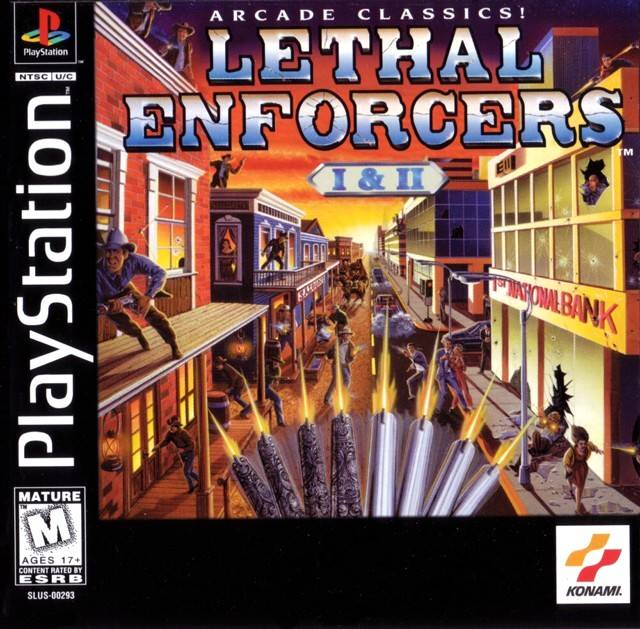 The coverart image of Lethal Enforcers I & II 