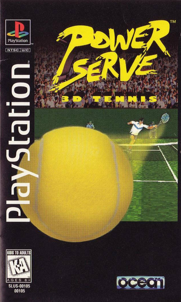 The coverart image of Power Serve 3D Tennis