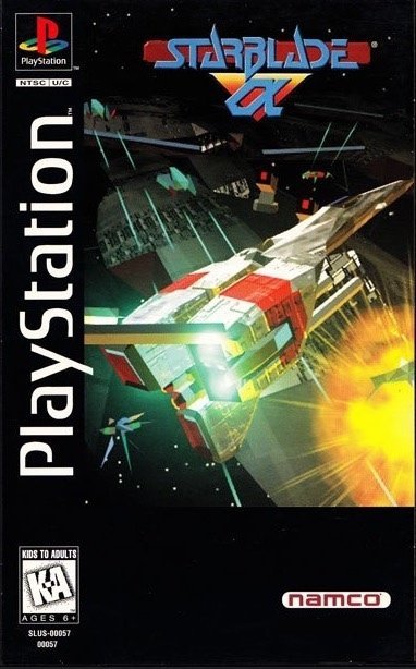The coverart image of Starblade Alpha