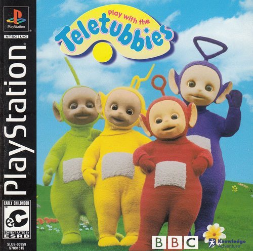 The coverart image of Play with the Teletubbies