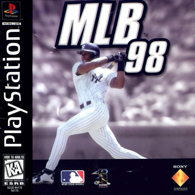 The coverart image of MLB 98