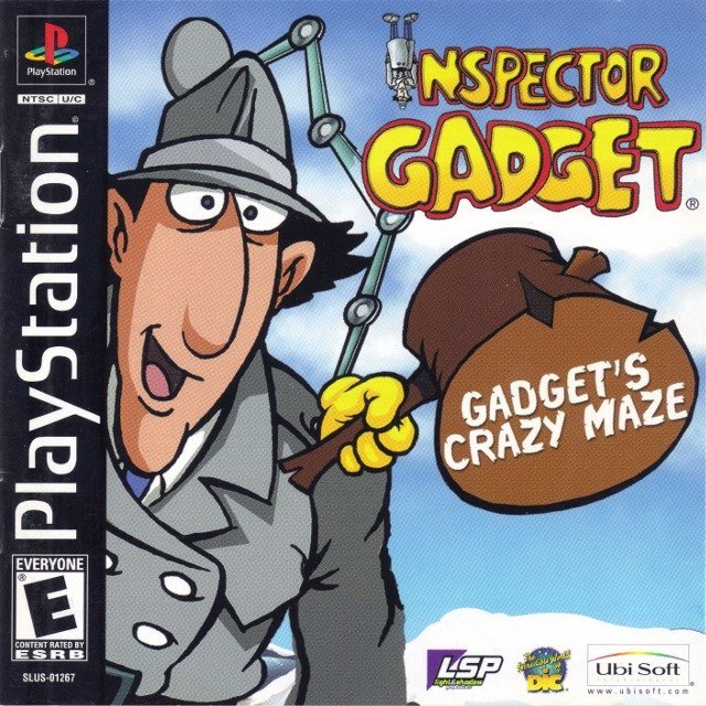 The coverart image of Inspector Gadget: Gadget's Crazy Maze