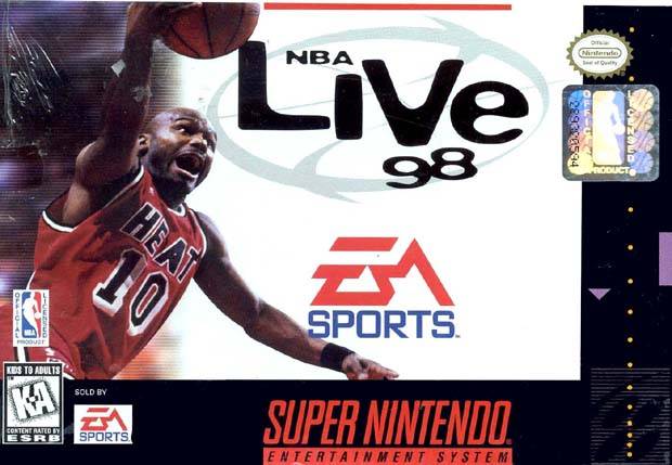 The coverart image of NBA Live '98 