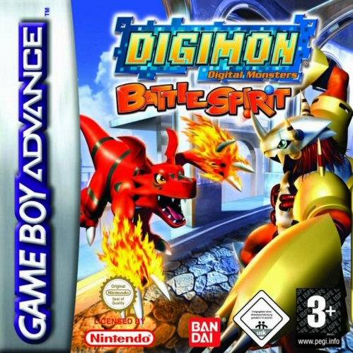 The coverart image of Digimon Battle Spirit