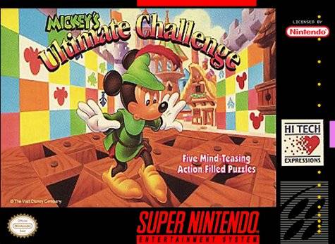 The coverart image of Mickey's Ultimate Challenge 