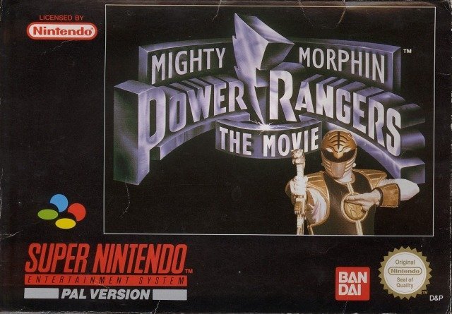 The coverart image of Mighty Morphin Power Rangers - The Movie 