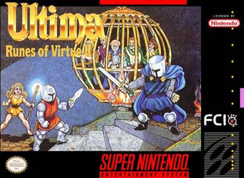 The coverart image of Ultima - Runes of Virtue II 