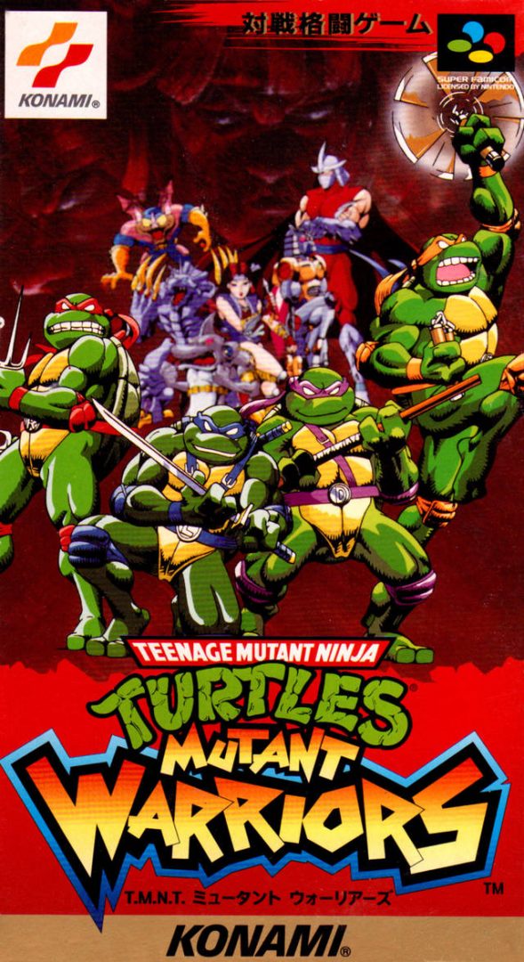 The coverart image of Teenage Mutant Ninja Turtles - Mutant Warriors