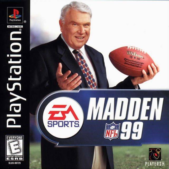 The coverart image of Madden NFL 99