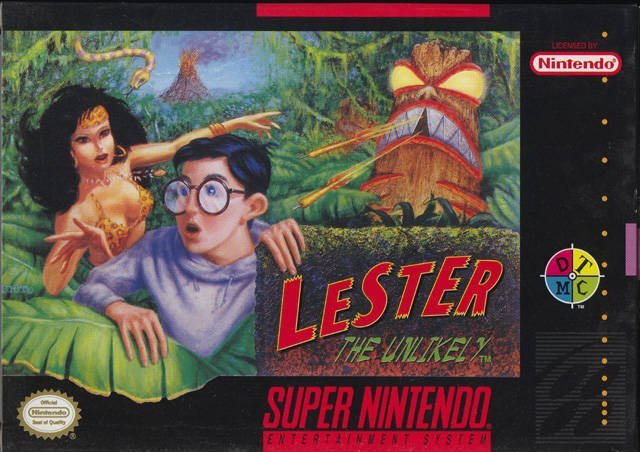 The coverart image of Lester the Unlikely 