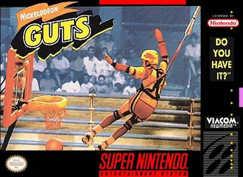 The coverart image of Nickelodeon GUTS 