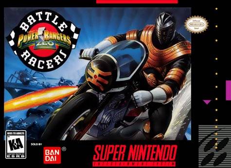 The coverart image of Power Rangers Zeo - Battle Racers