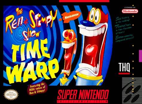 The coverart image of The Ren & Stimpy Show - Time Warp