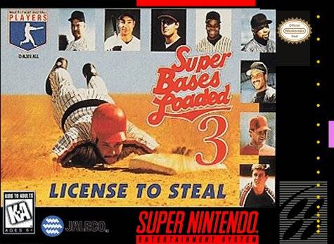 The coverart image of Super Bases Loaded 3 - License to Steal 