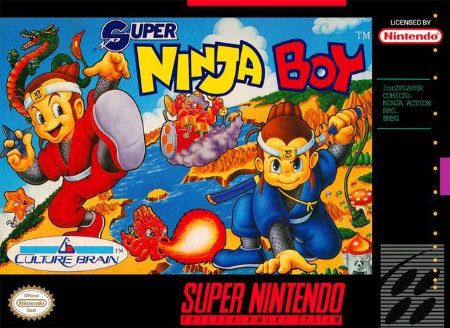 The coverart image of Super Ninja Boy